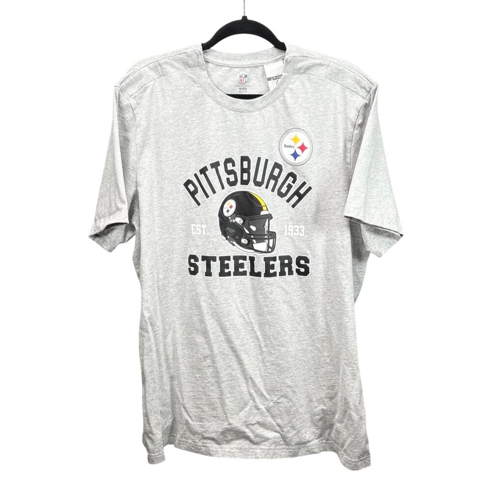 Pittsburgh Steelers XL NFL Graphic Tee with Magnetic Collar